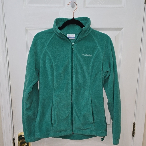 Columbia Jackets & Blazers - Columbia Women's Green Fleece Ski Jacket Size Small